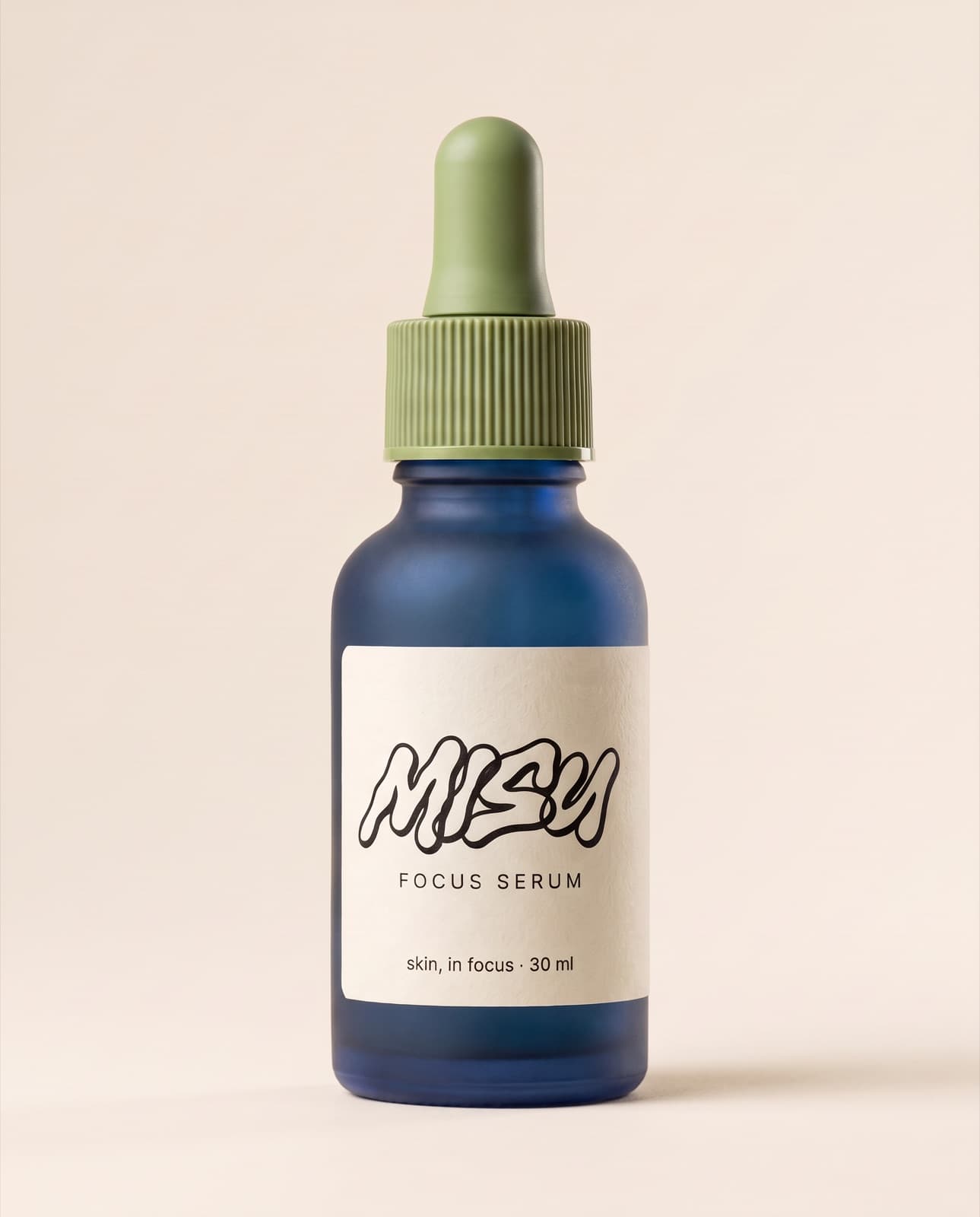 The Focus serum, the same bottle in a new glass colour