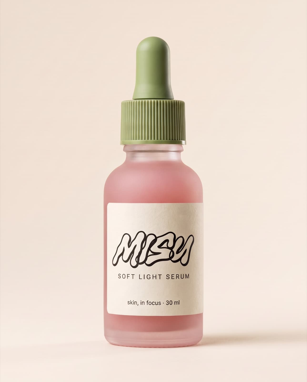 The Soft Light serum, the same bottle in a new glass colour